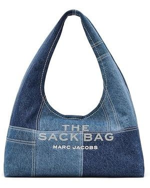 Marc Jacobs The Denim Sack Bag Handbags, Cotton/Denim - Blue