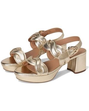 Aerosoles Camea Wedge Shoes, Faux Leather - Metallic