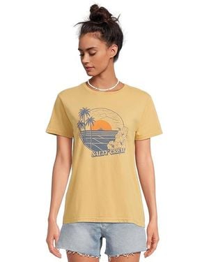 Salty Crew Beach Scene Boyfriend T-Shirts T Shirt, Cotton/Jersey - Black