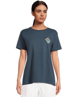 Salty Crew Tippet Fill Boyfriend T-Shirts Clothing, Cotton - Blue