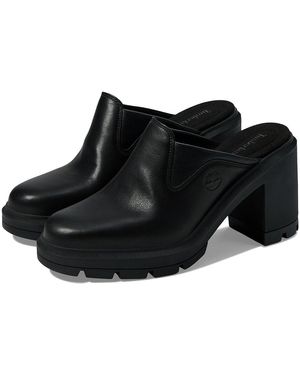 Timberland Allington Heights Clogs ( Full Grain) High Heels - Black
