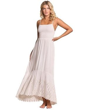 Maaji Off- Isadora Long Dress Swimwear, Viscose - Pink