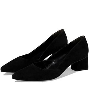 Paul Green Witt Suede Pointed-Toe Pumps - Black