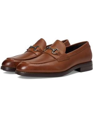 Cole Haan Harmon Grand Bit Loafers Slip On Shoes British Tan/Dark Waterproof 9 D - Brown
