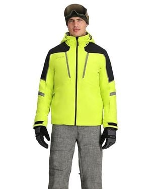 Obermeyer Foundation Jacket Clothing, Polyester - Yellow