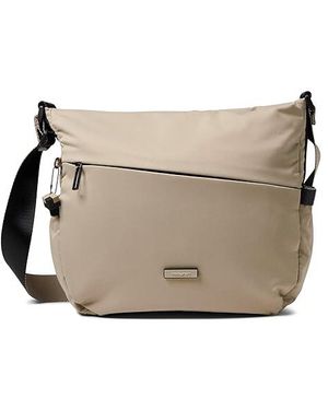 Hedgren Milky Way Large Crossover (Stone) Sling Handbags - Black