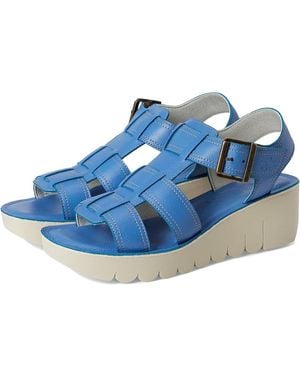 Fly London Yudd236Fly Sandals, Leather - Blue