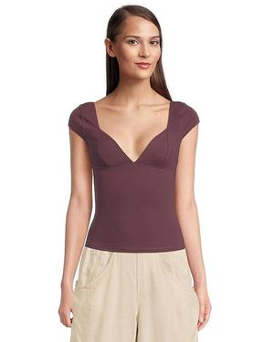 Free People Duo Corset Cami Clothing Xs 0-2) Mesh/Nylon/Spandex - Red