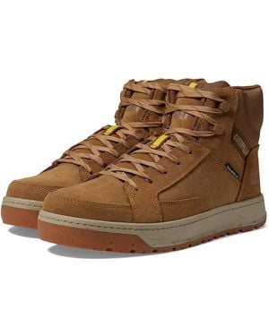 Caterpillar Streamline Court Mid Ct Shoes 7.5 D - Brown