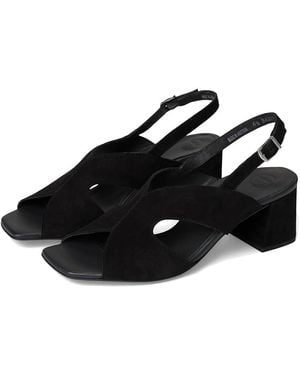Paul Green Verona Sling Sandals - Black