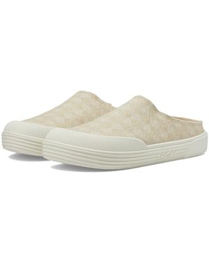 Roxy Squad (Natural) Sandals - White