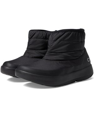 OOFOS Oomg Bootie Shoes, Synthetic - Black