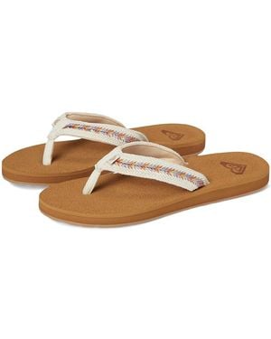 Roxy Porto Iv Sandals - White