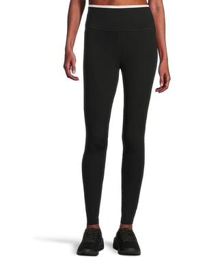 Splits59 Dual High-Waist Airweight 7/8 Workout/ Sm, Nylon/Spandex - Black