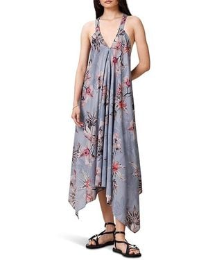 AllSaints Lil Dress Clothing Uk 14 (Us 10) Polyester - Black