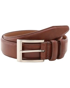 Allen Edmonds Wide Basic Dress Belt Belts, Leather - Brown