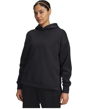 Under Armour Armor Fleece Hoodie Clothing/ Sm (Us 4-6) Polyester - Black