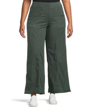 XCVI Royston Pants Dress Pants Xs 0-2) Cotton/Spandex - Green
