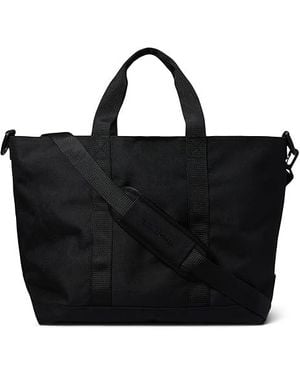 L.L. Bean Zip Hunter's Tote Bag With Strap Large Tote Handbags, Polyester - Black