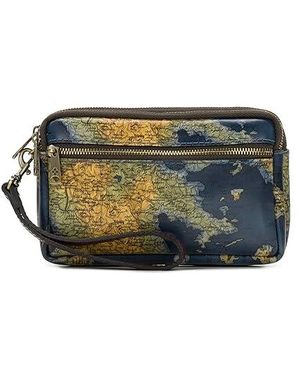 Patricia Nash Viani Wristlet Wallet Handbags 932, Leather - Black