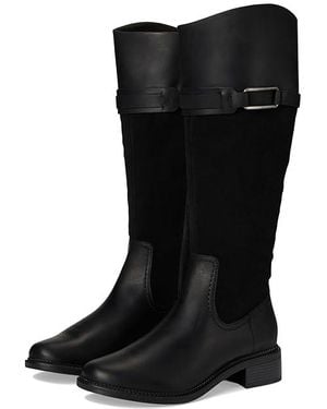Clarks Maye Carly Boots 6.5 B - Black