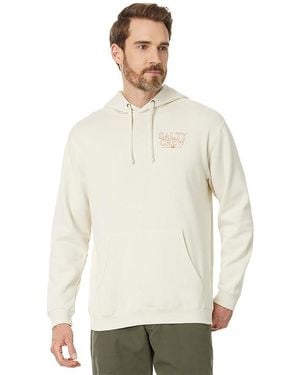 Salty Crew Brother Bruce Hooded Fleece Sweatshirt, Cotton/Fleece/Polyester - White