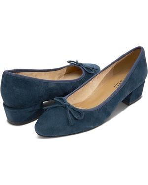 Vaneli Aleka ( Suede) Wedge Shoes - Blue