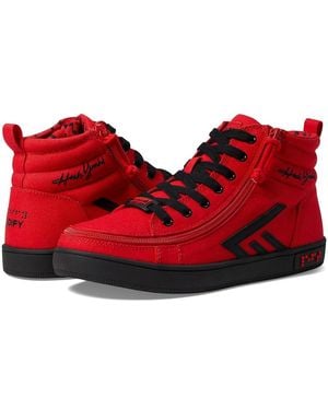 BILLY Footwear Billy Cs High Top (Kodify) Lace-Up Boots - Red