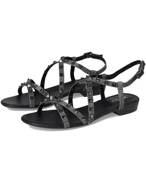 Vaneli Basira Sandals 9.5 M (B) Leather/Rubber - Black