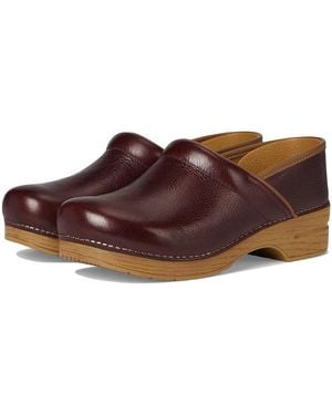 Dansko Professional Clog Shoes, Leather - Brown