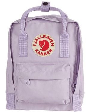 Fjallraven Kanken Mini Backpack Bags, Vinyl - White