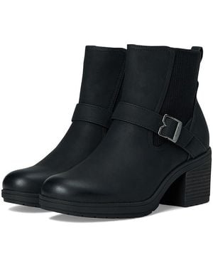 Dr. Scholls Parker Zip Short Boots Boots, Faux Leather - Black