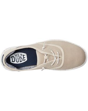 HeyDude Wally Tri Varsity Sport Mesh Shoes in Blue for Men Lyst