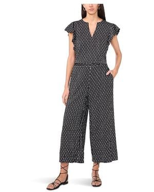 Vince Camuto Blouse With Ruffle Sleeve Clothing, Polyester - Black
