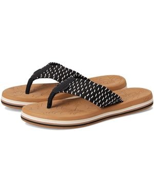 Roxy Colbee Hi Wedge Shoes, Textile - Black