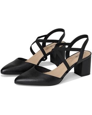 LifeStride April Pumps High Heels 8 M (B) Faux Leather - Black