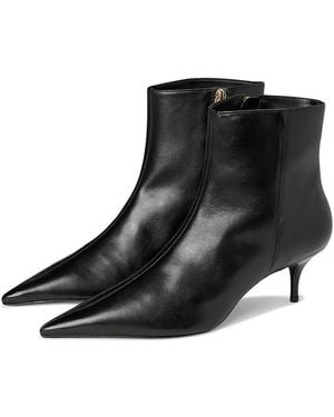 SCHUTZ SHOES Mikki Mid Shoes 5, Suede - Black