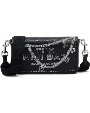 Marc Jacobs The Trompe L'Oeil Charm Leather Mini Bag Handbags - Black