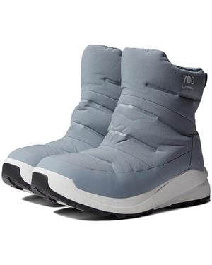The North Face Nuptse Ii Bootie Waterproof Shoes Tradewinds/Tnf 8 D - Blue