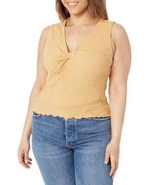 Madewell Cauliflower Top Blouse Xl 14-16) Cotton - Blue