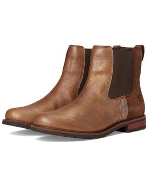 Ariat Wexford Chelsea Boots Cowboy Boots Metallic Pearl/Polo 7.5 B - Brown