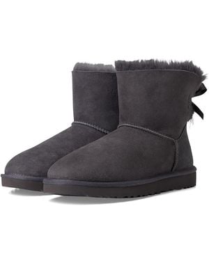 UGG Mini Bailey Bow Ii Boots 7 B - Black
