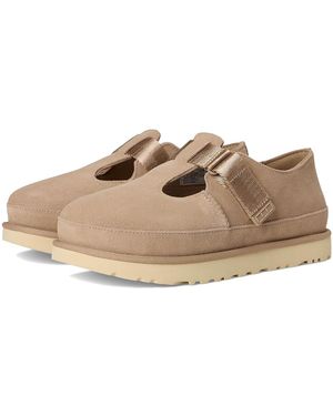 UGG Goldenstar Mary Jane Shoes 6 B - Black