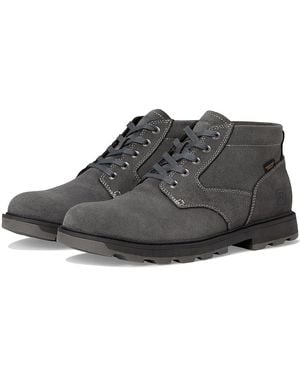 Rockport Seamus Boots 7.5 M (D) Leather - Black