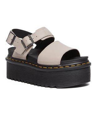 Dr. Martens Voss Quad Shoes, Leather - Black