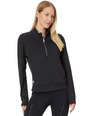 adidas Originals Ultimate365 Quarter Zip Golf Pullover Clothing, Polyester/Spandex - Black