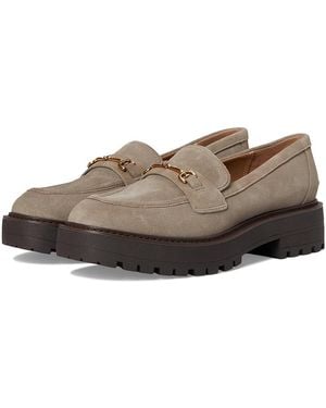 Sam Edelman Lea Loafer/Moc Shoes Flat Shoes, Leather - Multicolor
