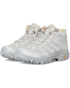 Merrell Moab 3 Mid Waterproof Hiking Boots, Textile - Metallic