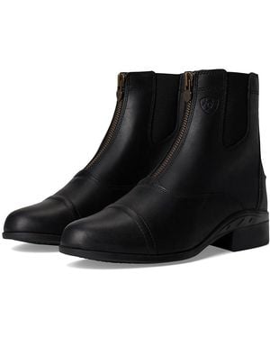 Ariat Scout Zip Paddock Shoes 5.5 B - Black