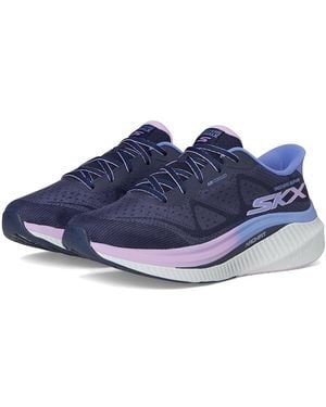 Skechers Max Cushioning Arch Fit Areena Hands Free Slip-Ins Shoes/ 6.5 B - Blue